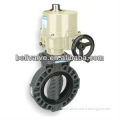 PVC/CPVC Flanged Type Electric Actuated Butterfly Valves, Butterfly Valve with Actuators, Butterfly Valve Electric Actuator